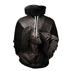 Men's 3D Divine Jesus Hoodie